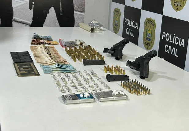 Operação da Secretaria de Segurança na zona norte de Teresina