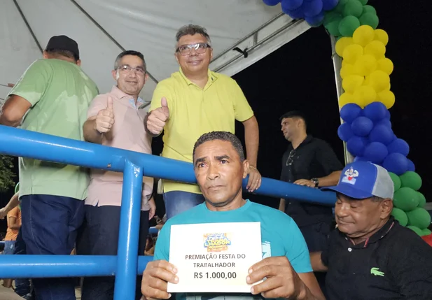 Prefeitura de Nossa Senhora de Nazaré celebra o Dia do Trabalhador