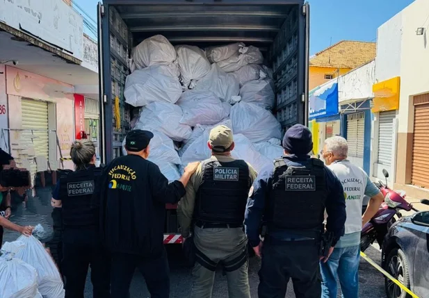 Receita Federal deflagra operação contra pirataria em Parnaíba