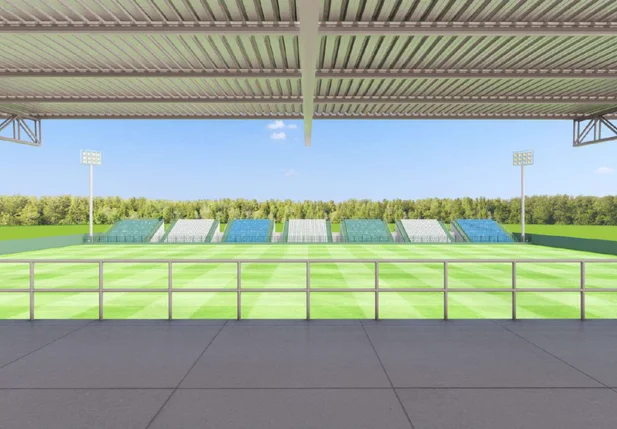 Prefeitura de Esperantina divulga imagens do projeto do novo estádio