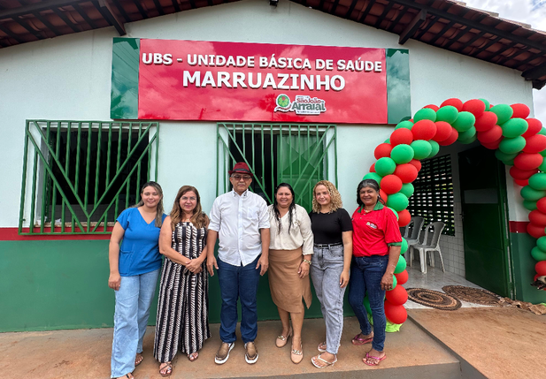 Prefeito Abdoral Melo reinaugura UBS do Marruazinho após ampla reforma