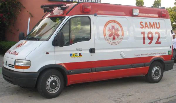 Ambulância do SAMU