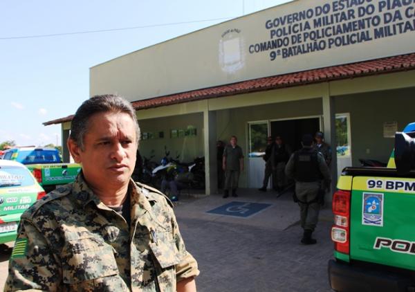 Comandante do 9º batalhão, Vicente Carlos