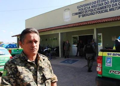 Comandante do 9º batalhão, Vicente Carlos