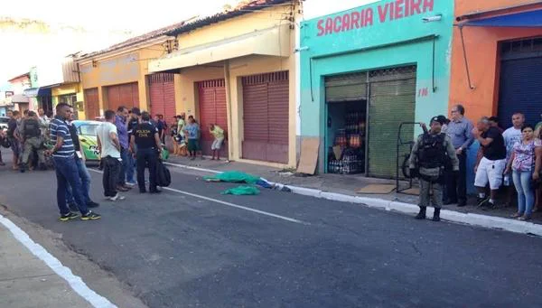 Comerciante morto no centro de Teresina