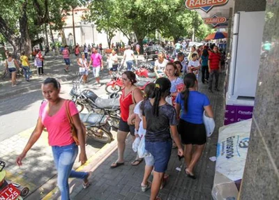 Comércio no Centro de Teresina