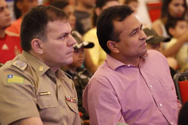 Coronel Carlos Augusto e Capitão Fábio Abreu