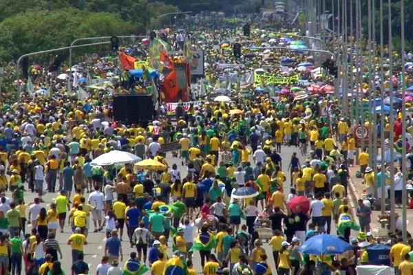 Esplanada dos Ministérios, Brasília, manifestação, protest