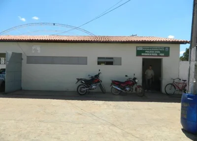 Fachada da Central de Flagrantes de Picos
