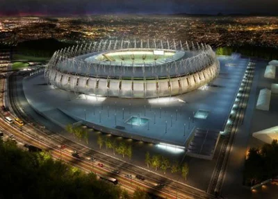 Imagem em 3D da Arena Castelão
