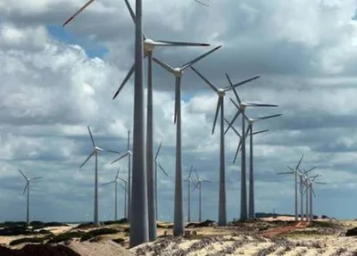 Parque eólico em Marcolândia