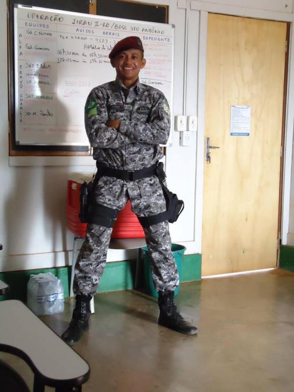 Policial Francisco das Chagas Nunes assassinado durante assalto(Imagem:Reprodu&ccedil;&atilde;o)