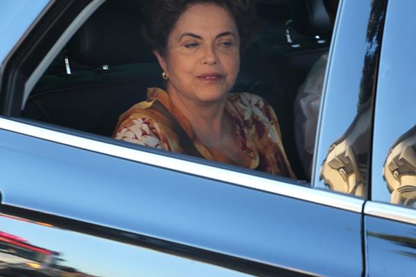 Presidente Dilma chega em Teresina