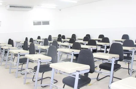 Sala de aula do Senac