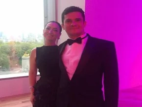 Sérgio Moro e a esposa, Rosângela Wolf Moro