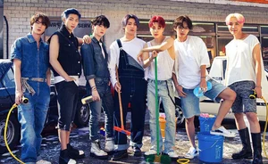 Grupo Sul-coreano BTS.