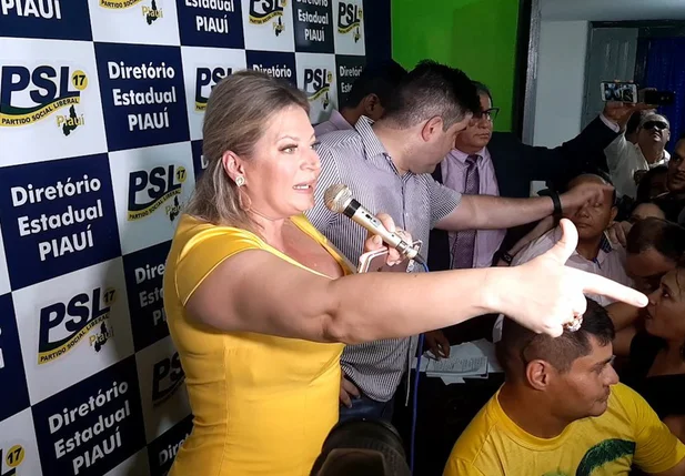 Joice Hasselmann inaugura diretório estadual do PSL no Piauí