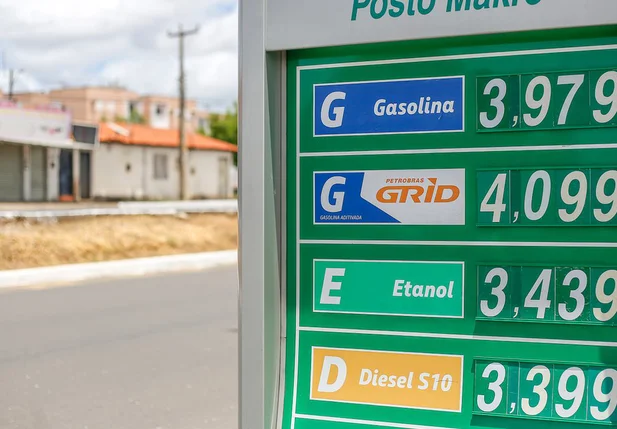 Litro da gasolina é vendido a R$ 3,97 em postos de Teresina