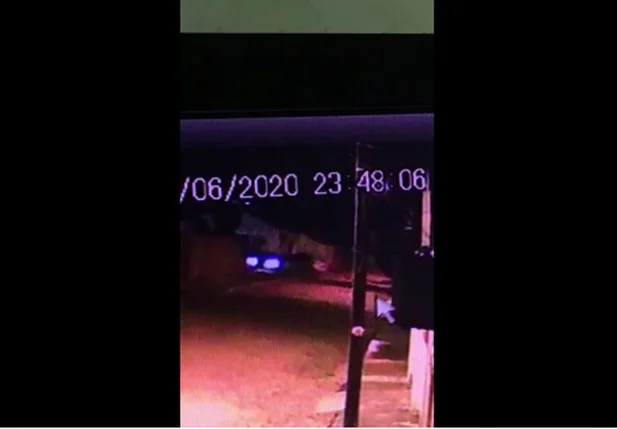 Câmera flagra acidente que matou jovem em Esperantina