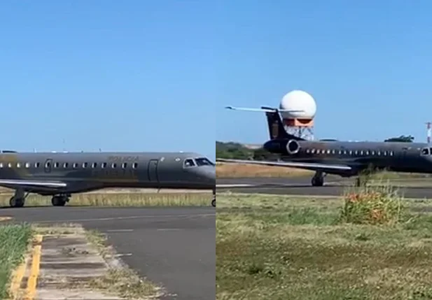 Pouso de aeronave da PF em Teresina provoca alvoroço