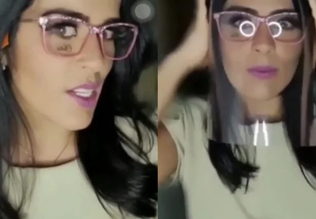 Apresentadora Mônica Freitas chama mãe de "idiota"