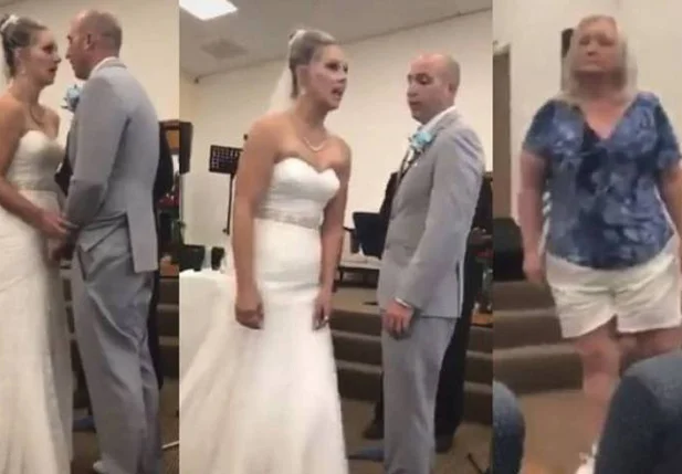 Casamento termina em briga após sogra discordar dos votos da noiva