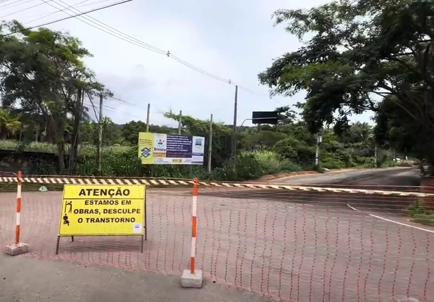 Trecho da Avenida Camilo Filho seguirá bloqueado até início de março