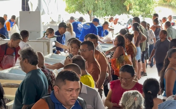 Início da Quaresma aumenta movimento no Mercado do Peixe em Teresina