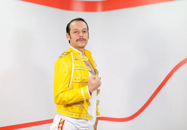Cover do Freddie Mercury se apresenta neste final de semana em Teresina