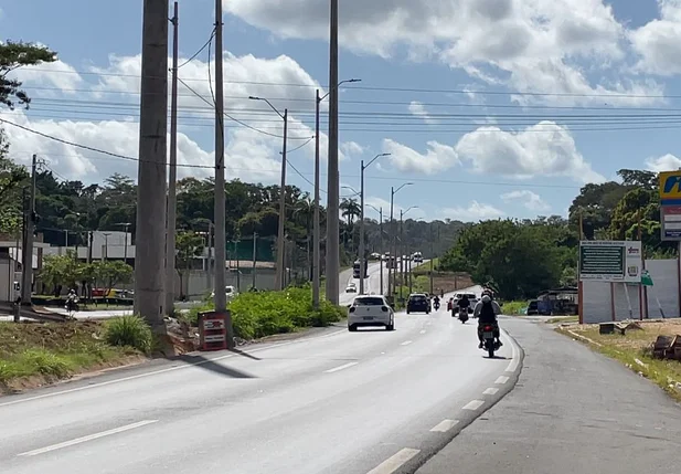 Trecho da BR-343 em Teresina é parcialmente interditado para obra